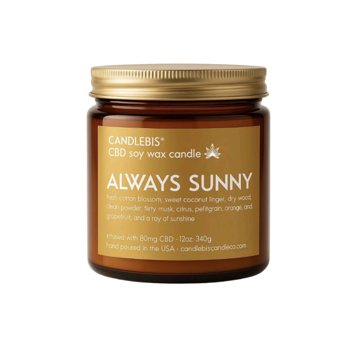Candlebis CBD Candle / Alway Sunny 80 mg